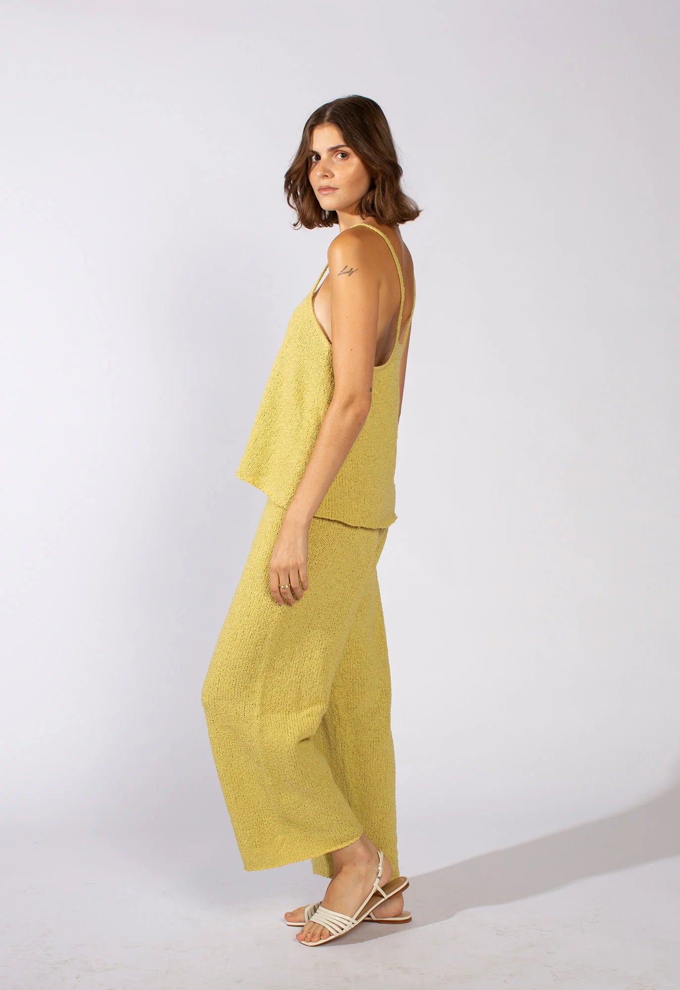 Leigh Lounge Pant in Cotton Knit