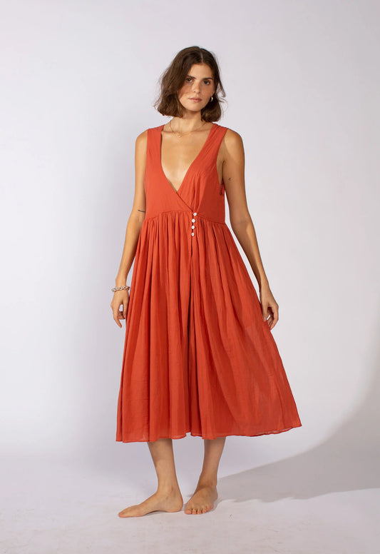 Alessia Dress in Signature Cotton