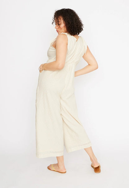 Lookout Jumpsuit in Swiss Ellipse