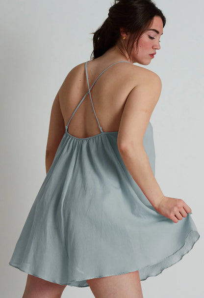 Eris Romper in Seaglass