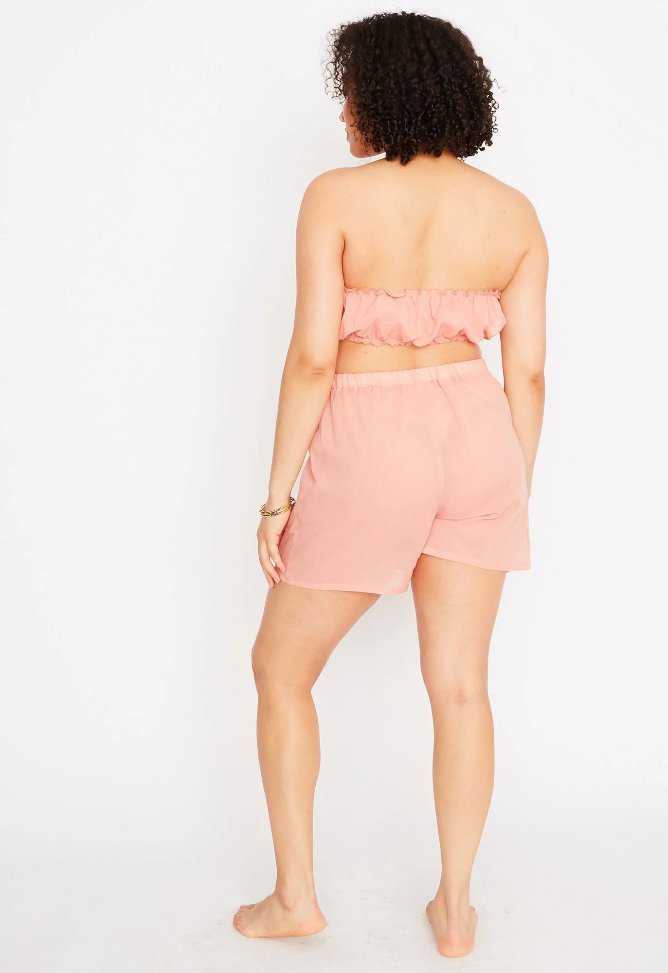 Brighton Boxer Short in Rose