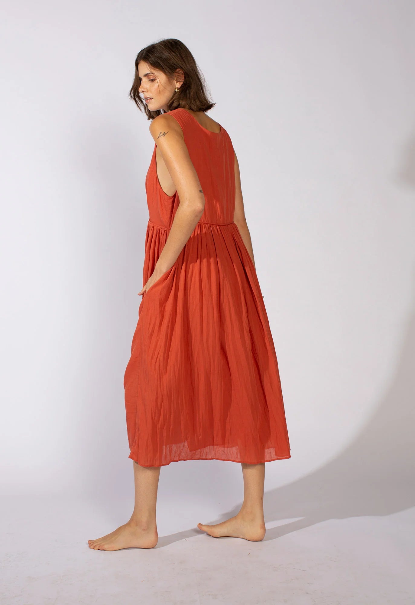 Alessia Dress in Signature Cotton