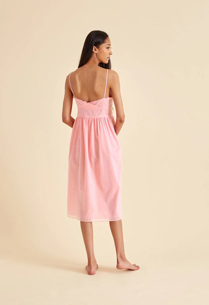 Avalon Dress in Posy Pink