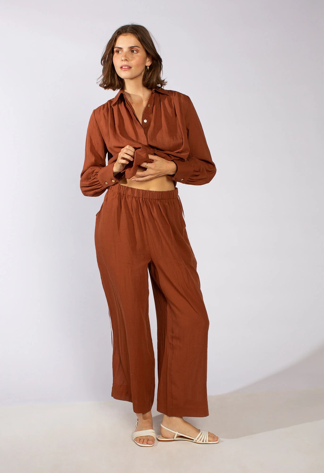 Tuxedo Tap Pant in Signature Cotton